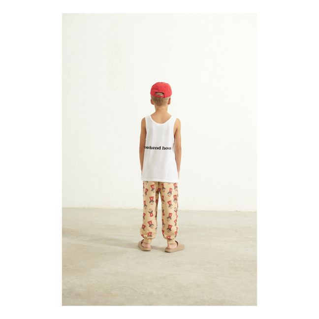 Gum Organic Cotton Tank Top | Blanco