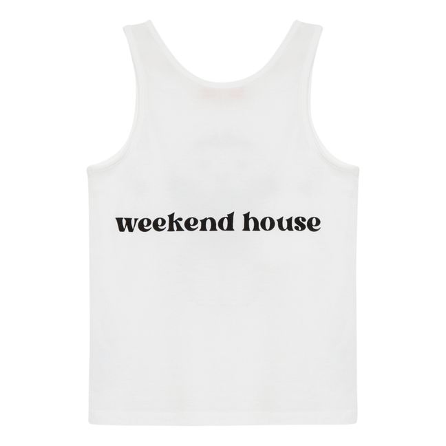 Gum Organic Cotton Tank Top | Blanco