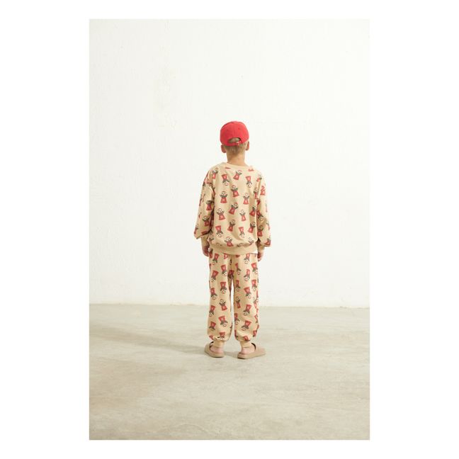 Gum Organic Cotton Jogger | Cremefarben