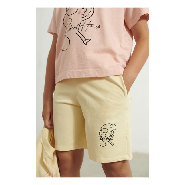 Weekend Organic Fleece Shorts | Cremefarben