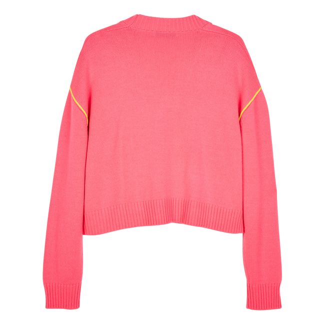 Cardigan in lana Canary Islands | Rosa