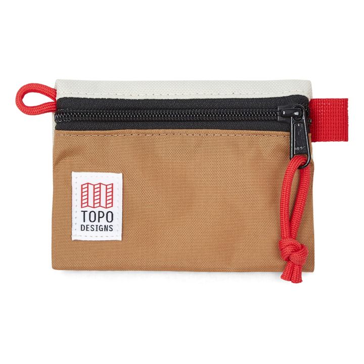 Topo Designs - Astuccio extra piccolo con cerniera - Camel