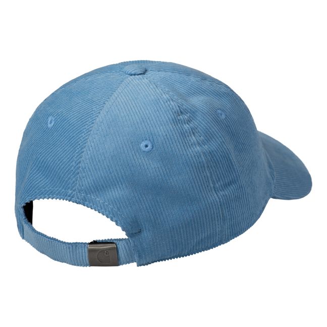 Cappello in velluto Harlem | Blu acqua