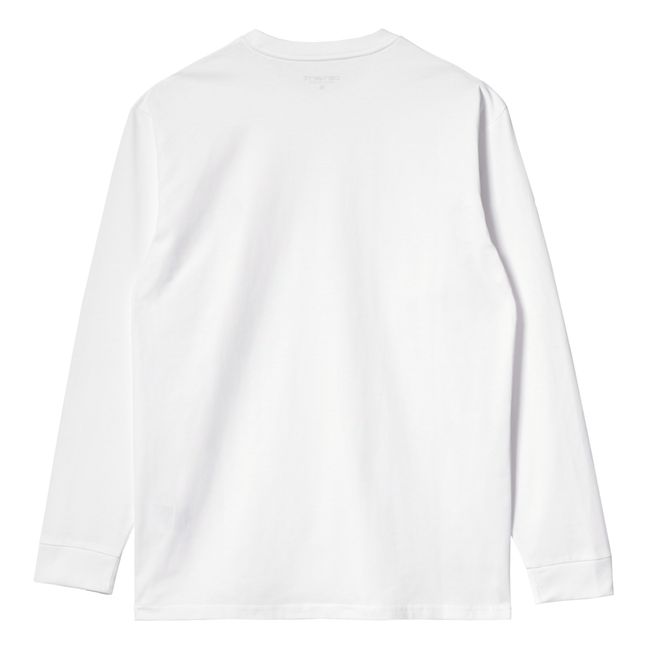T-Shirt ML Chase Baumwolle | Weiß
