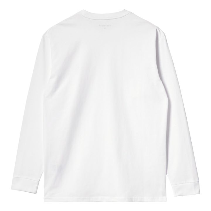 T-shirt ML Chase in cotone | Bianco- Immagine del prodotto n°3