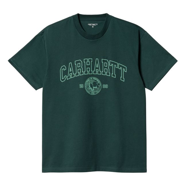 Coin Cotton T-Shirt | Verde foresta