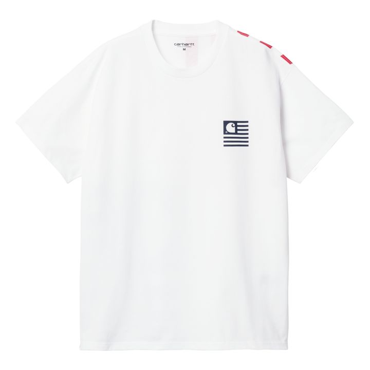 Coast State Cotton T-Shirt | White- Product image n°0