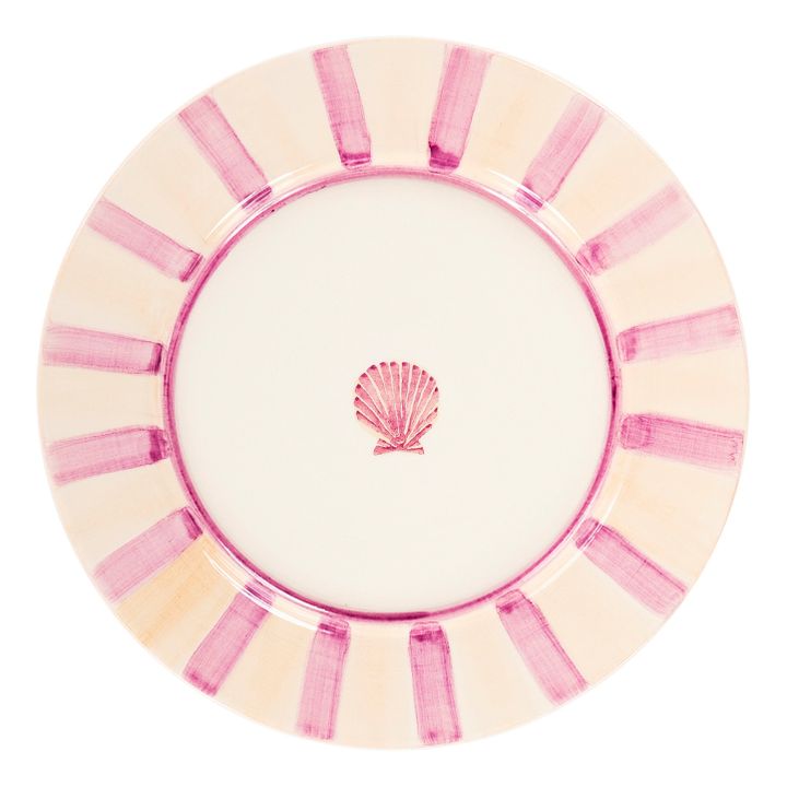 Scallop Plate - 29.5 cm | Pink