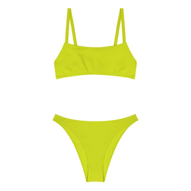 Maillot 2 Pièces Undici Culotte Taille Basse | Vert