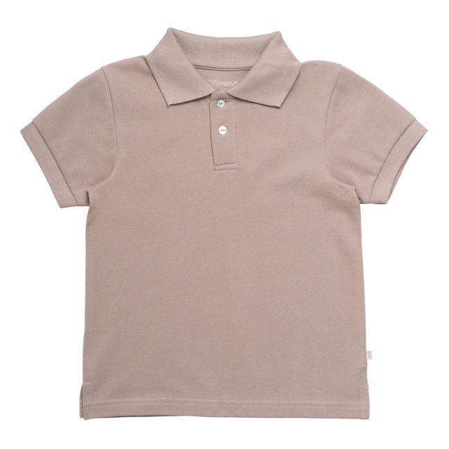 Polo Eiven Baumwolle gesteppt Bio | Rosa