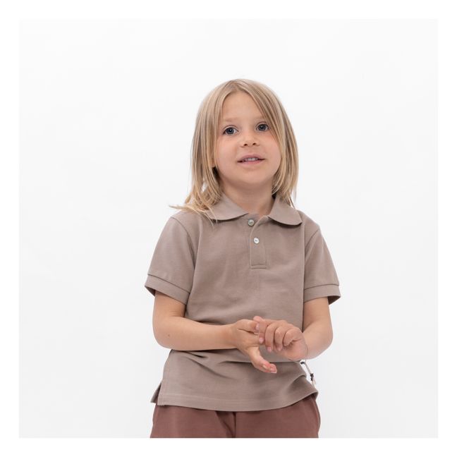 Polo Eiven Baumwolle gesteppt Bio | Rosa