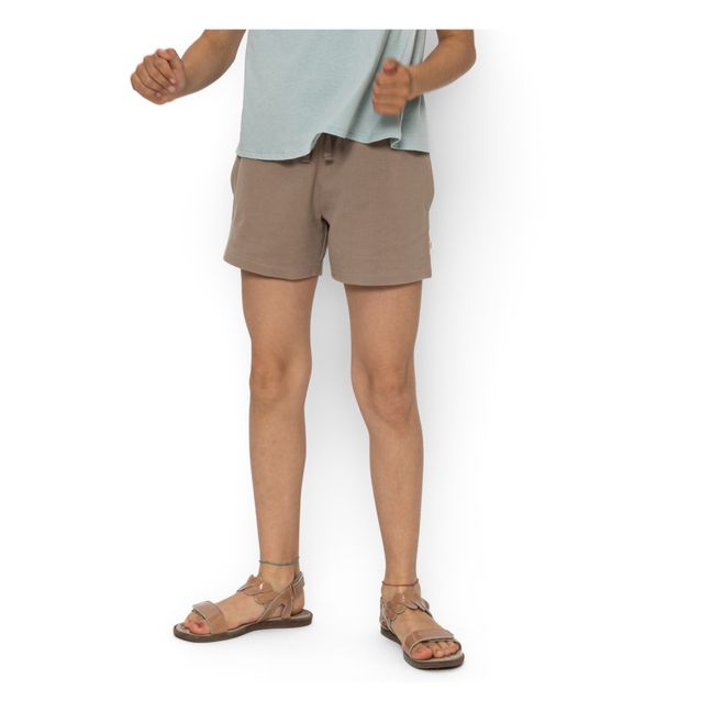 Shorts Ejby Bio-Baumwolle gesteppt | Rosa