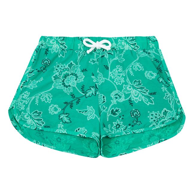 Short de bain Imprimé Bahia | Vert Menthe