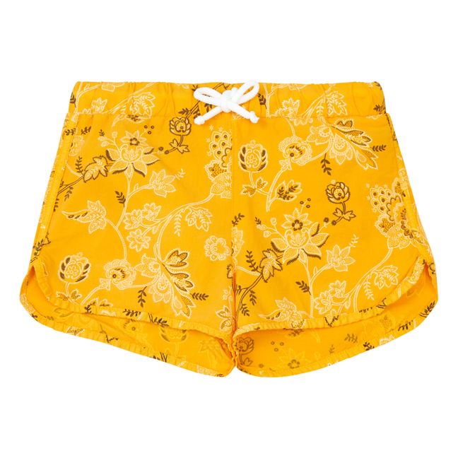 Short de bain Imprimé Bahia | Jaune