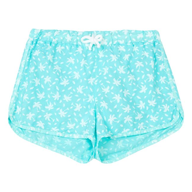 Short de bain Imprimé Bahia | Bleu ciel