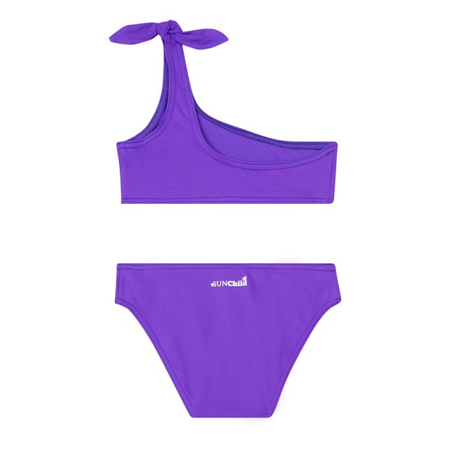 Bikini asimétrico Eva | Violeta