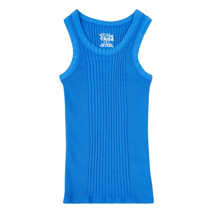 Camiseta de tirantes Fernando | Azul- Imagen del producto n°0