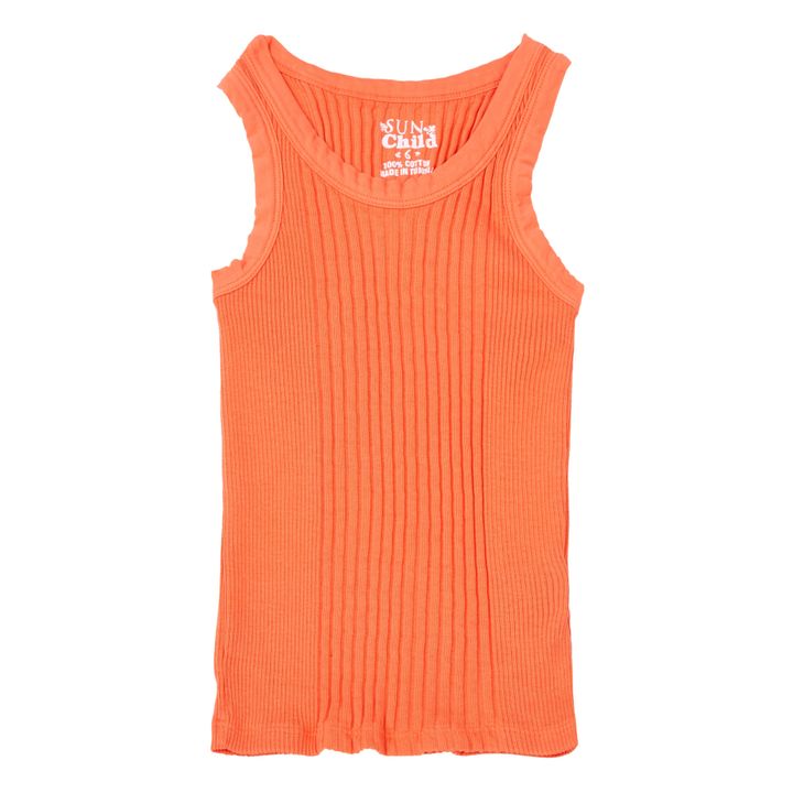 Camiseta de tirantes Fernando | Naranja- Imagen del producto n°0