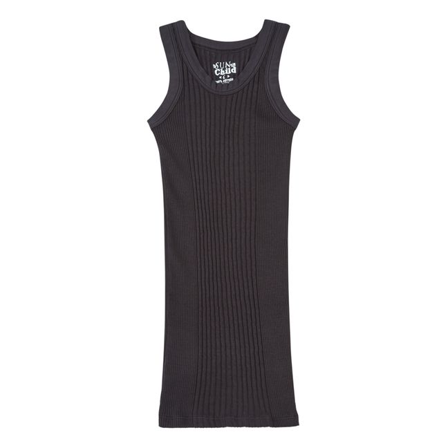 Vestido corto de tirantes Pipa | Negro