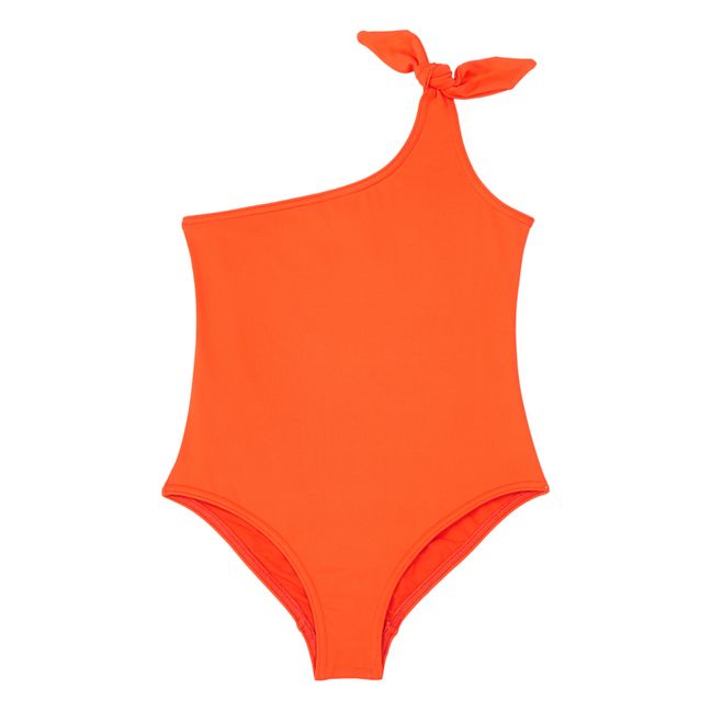 Asymmetrischer Badeanzug Ronnie | Orange