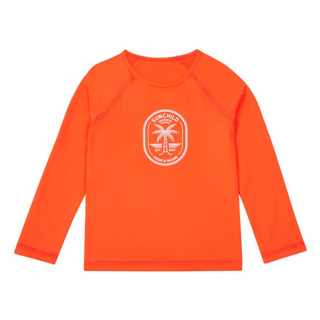 T-shirt anti-UV Saco Coconut | Arancione