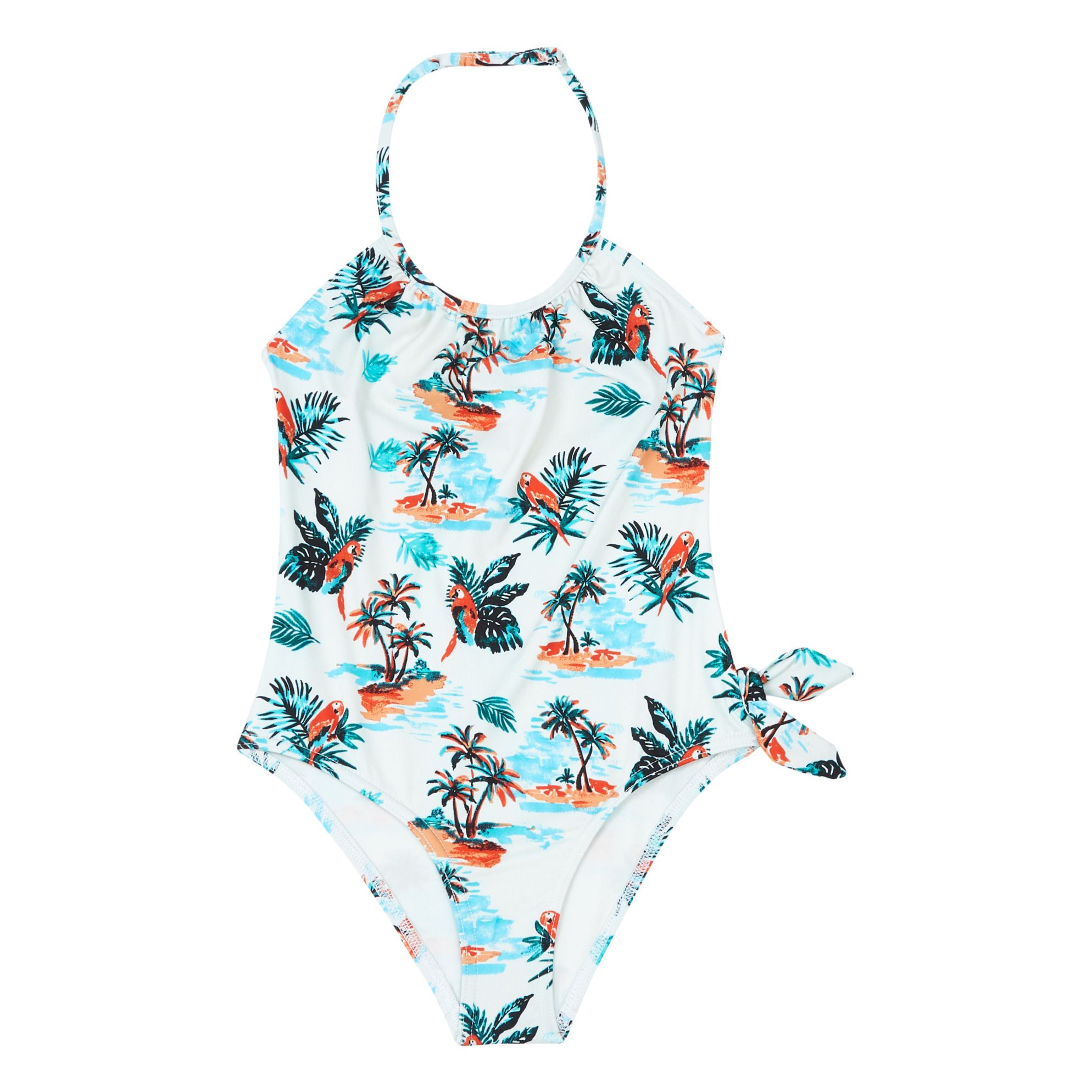 Sunchild - Victoria Printed One-piece Swimsuit - Ecru | Smallable