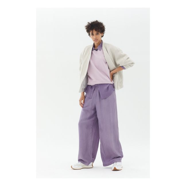 Habutai Flowy Pants | Viola