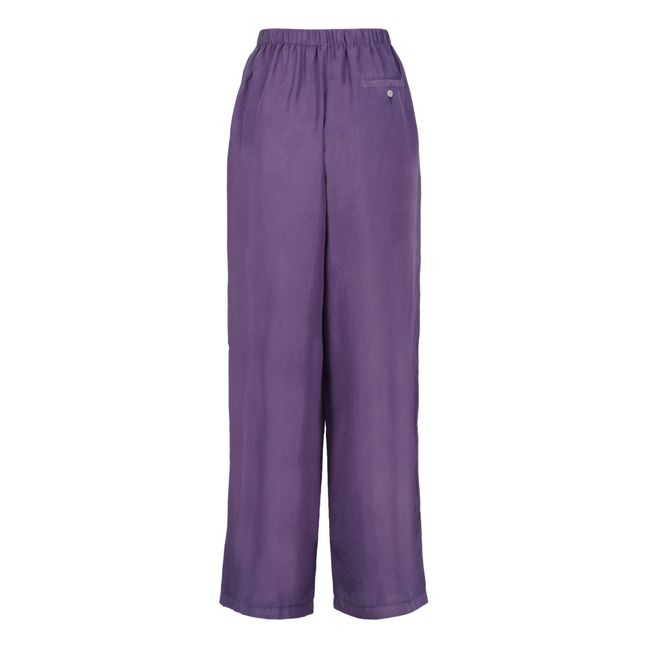 Habutai Flowy Pants | Viola