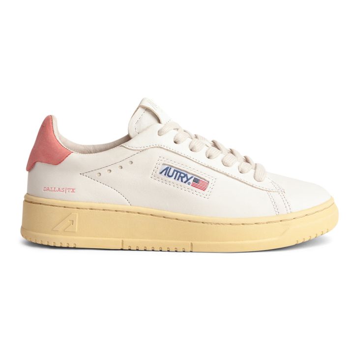 Dallas Low-Top Leather/Nabuk Sneakers | Pink- Product image n°0