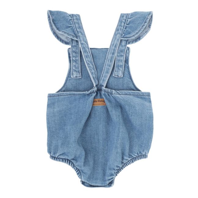 Baby Niña Denim Romper | Denim