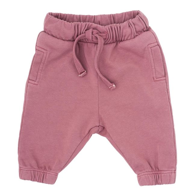 Felpa Organic Cotton Sweatpants | Rosa