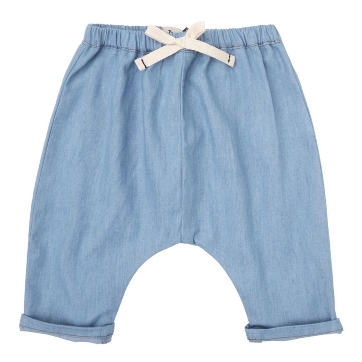 Chambray Saroual para bebé | Vaquero- Imagen del producto n°0