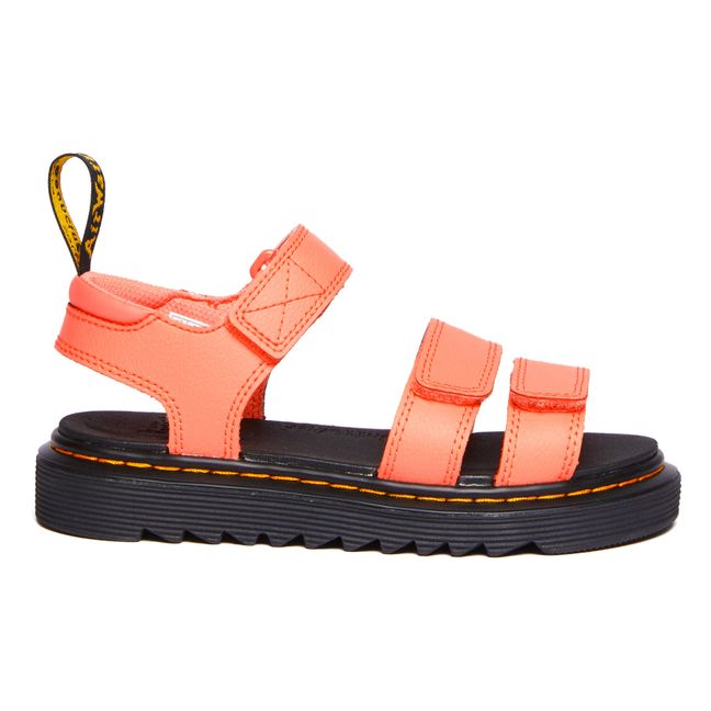 Klaire Velcro Sandals | Arancione