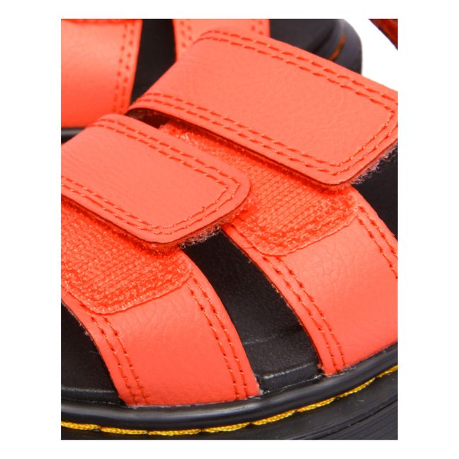 Klaire Velcro Sandals | Korallenfarben
