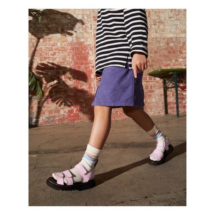 Sandalias con velcro Klaire | Rosa Palo- Imagen del producto n°2