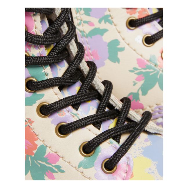 Boots Lacets 1460 Floral Mash Up | Beige