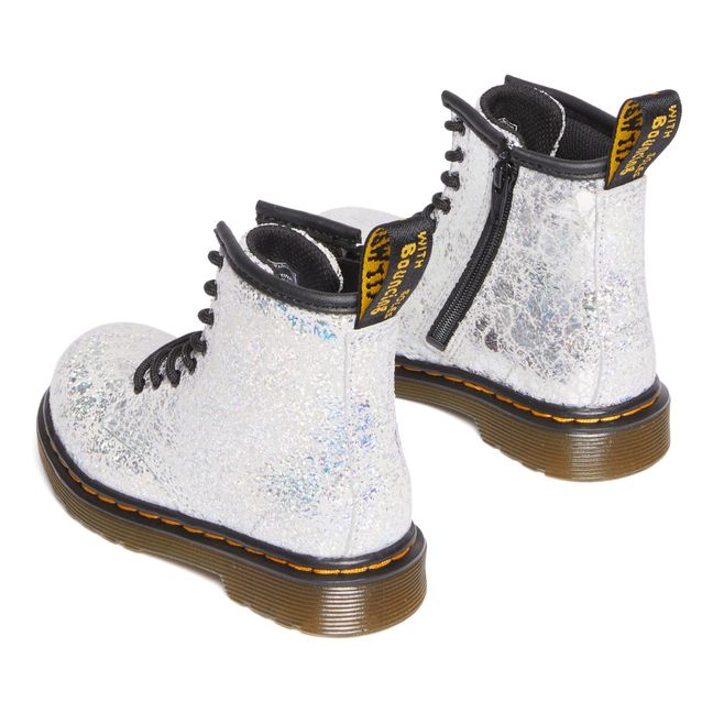 1460 Disco Lace-Up Low Boots | Grau