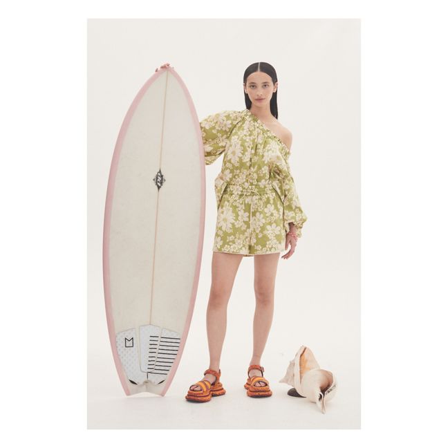 Short Leisa Coton Bio | Grün