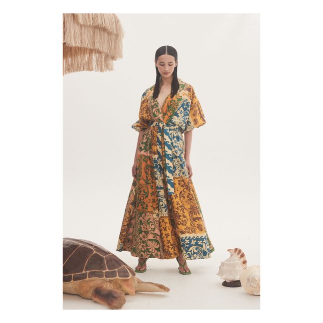 Kleid Archie Leinen | Gelb