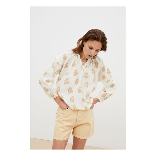 Dante Denim Shorts | Amarillo palo
