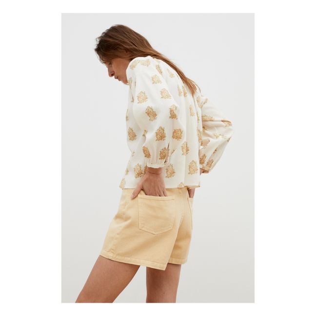 Dante Denim Shorts | Amarillo palo