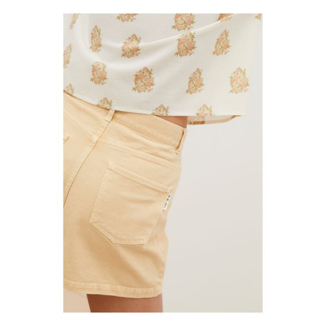 Dante Denim Shorts | Amarillo palo