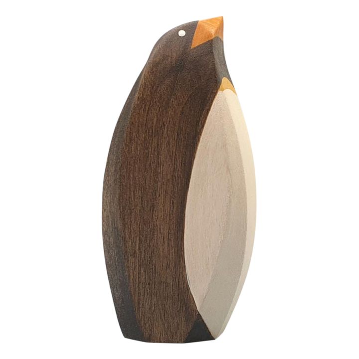Standing Penguin Wooden Figurine- Product image n°0