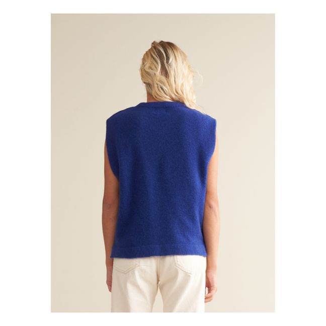 Pull Sans Manches Derho - Collection Femme | Bleu