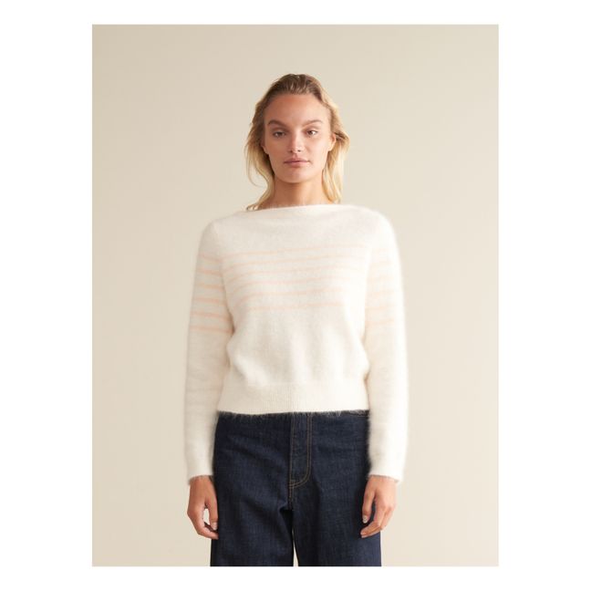 Maglione Dato Angora - Collezione Donna  | Ecru