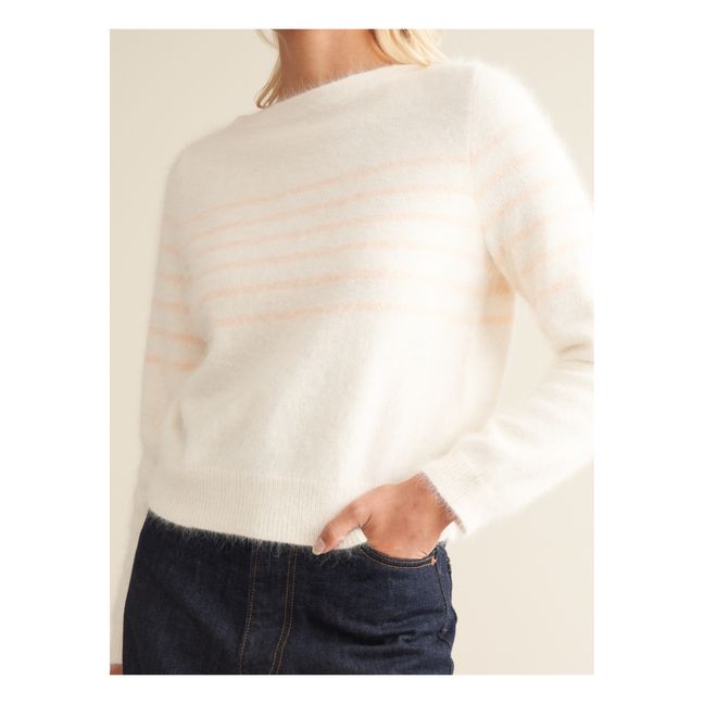 Dattor Angora Sweater - Women's Collection | Ecru