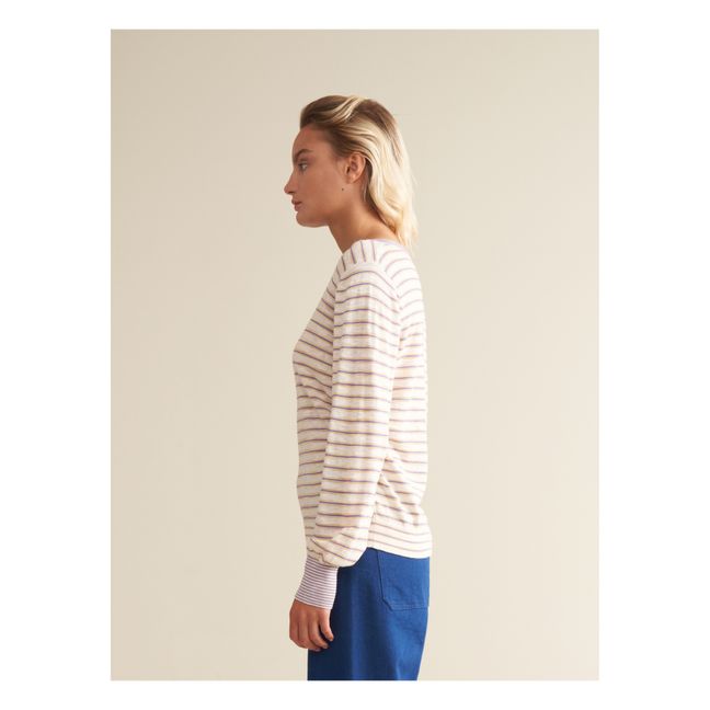 Gopsy Striped Sweater - Women’s Collection | Lavender