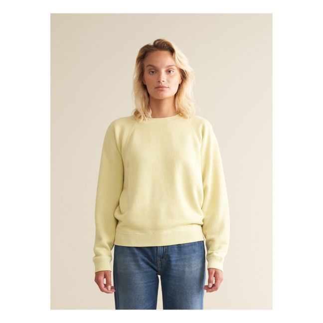 Sudadera Fella - Colección Mujer | Amarillo palo