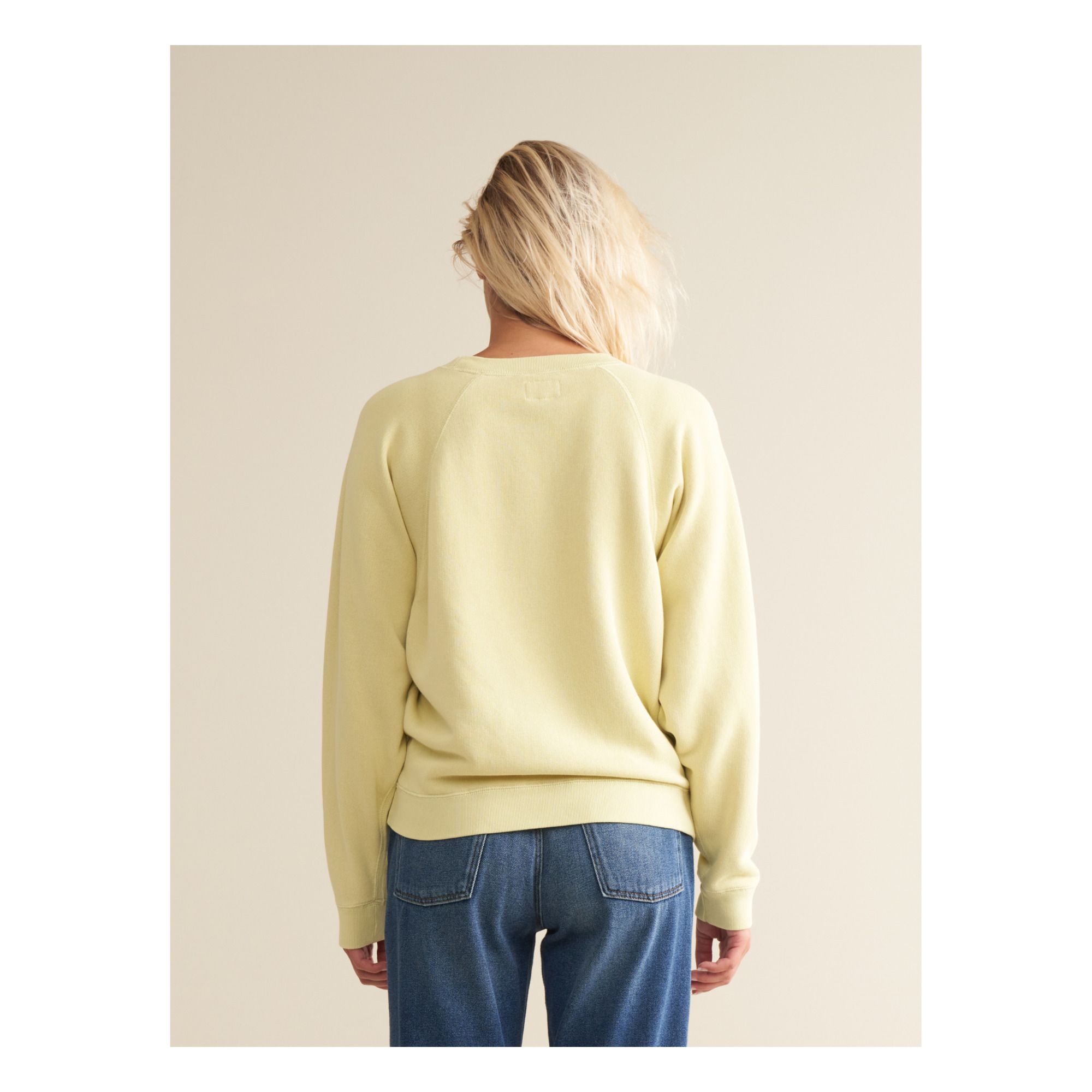 Pale yellow hot sale sweater women's