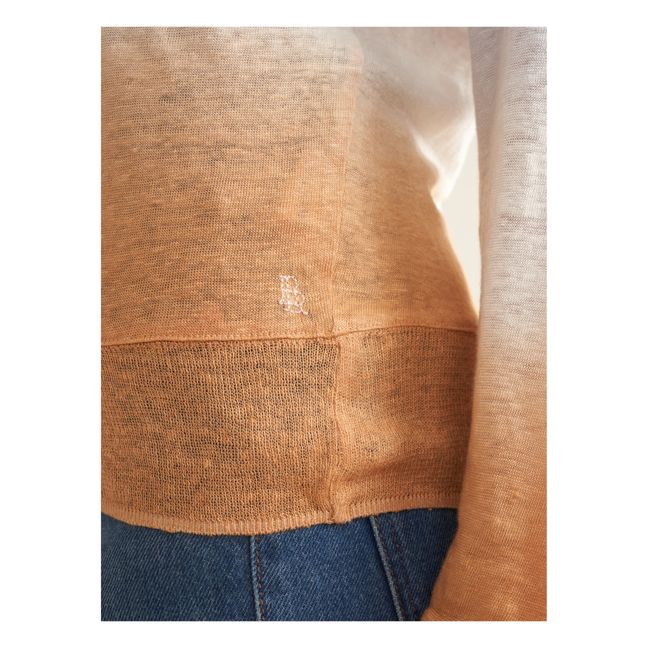 T-shirt Senia in lino Tie-Dye - Collezione Donna | Lavanda